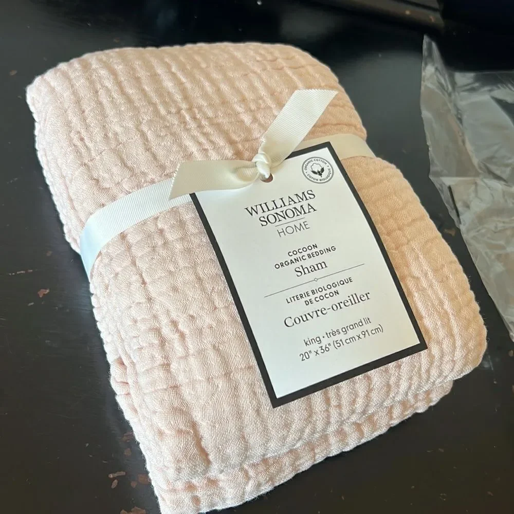 Williams Sonoma Organic Cocoon Sham